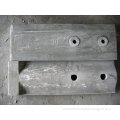 Shell Liner Castings Ball Mill Liners , Chrome Steel Liner
